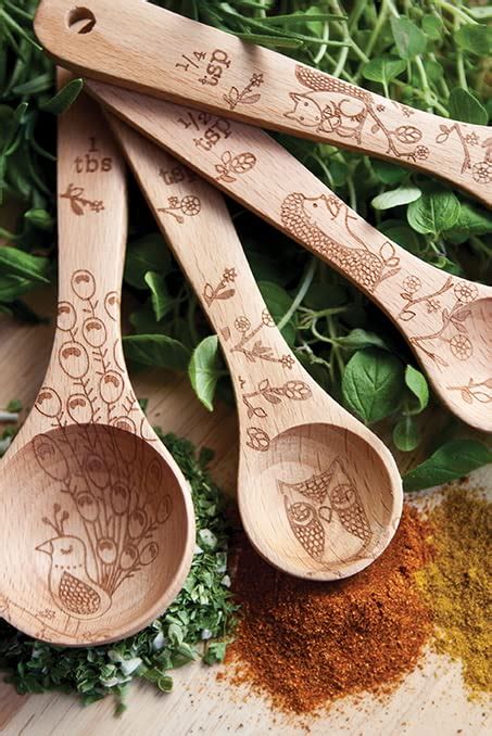 Talisman designs wooden cooking utensils